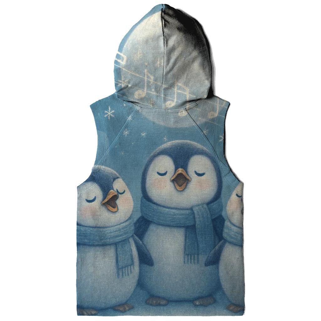 Penguin Carolers By Moonlight hoodie trends