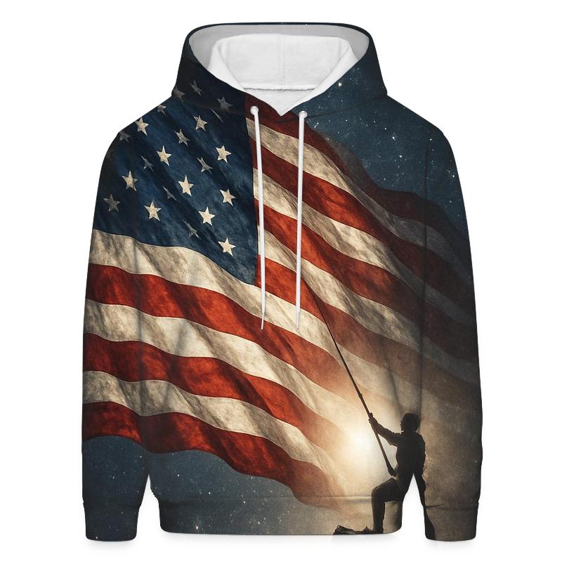 Stellar Banner Flight designer hoodies