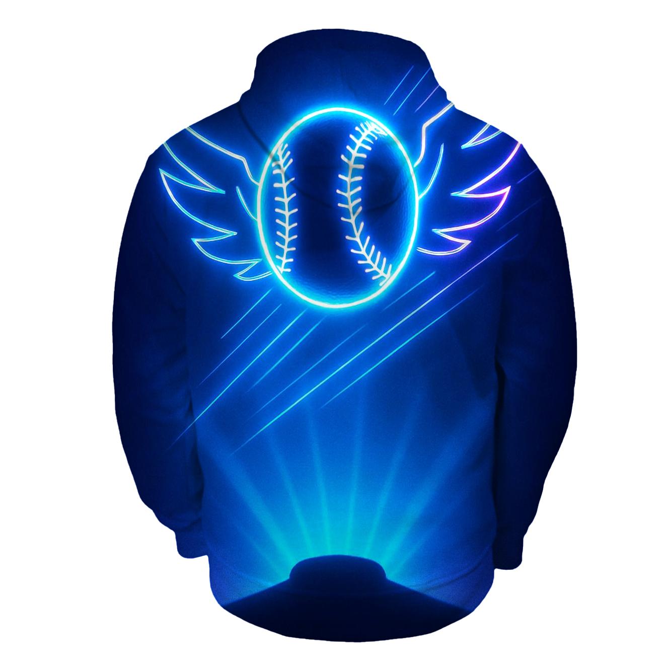 Blue Jays Neon Field hoodies fashion