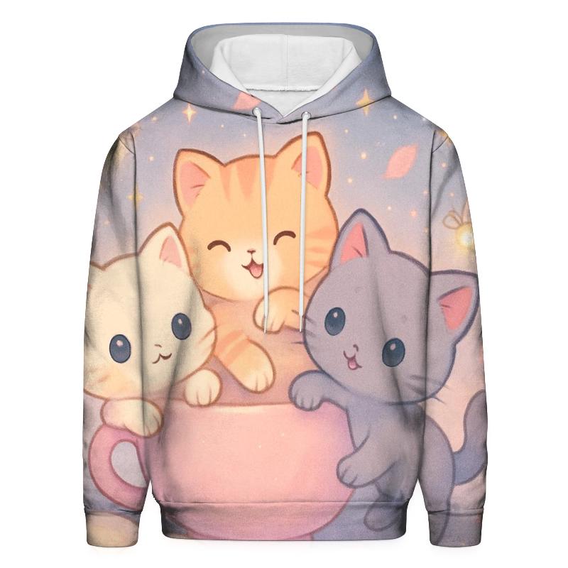 Stargazer Tea Party graphic hoodies