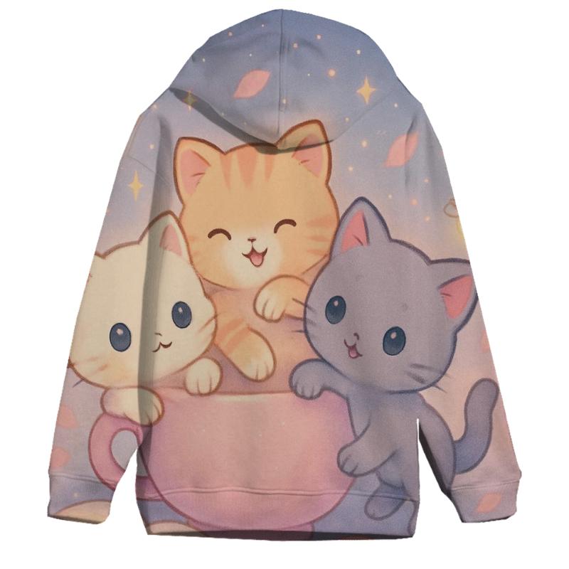 Stargazer Tea Party graphic hoodies