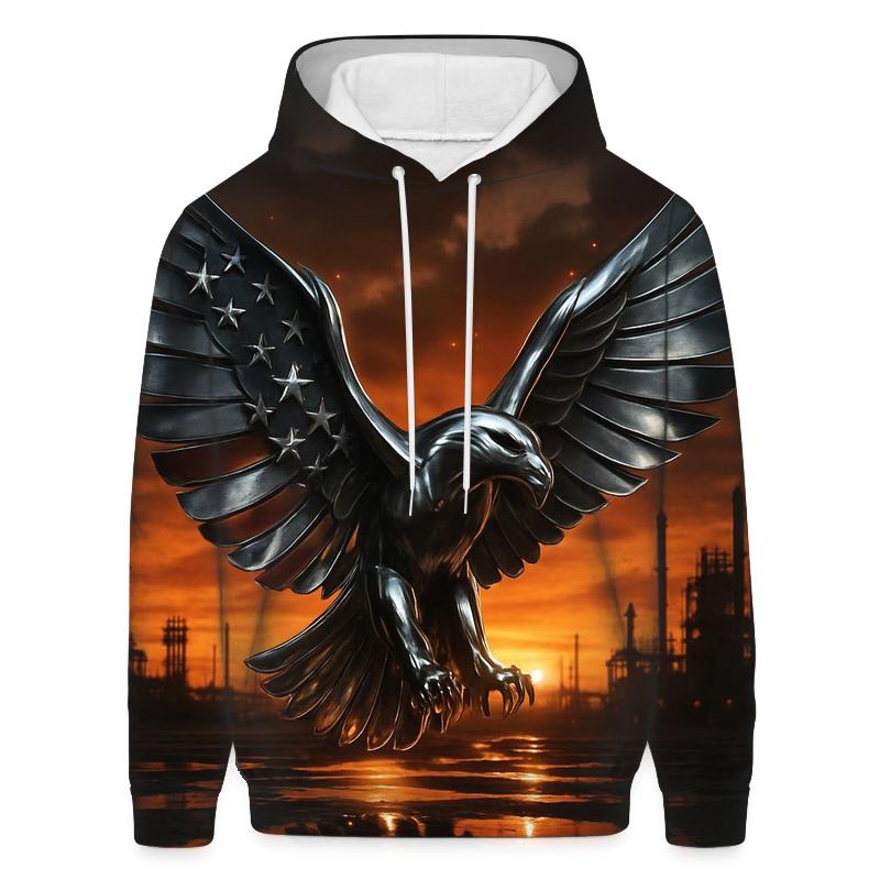Iron Eagle Reflection hoodies fashion