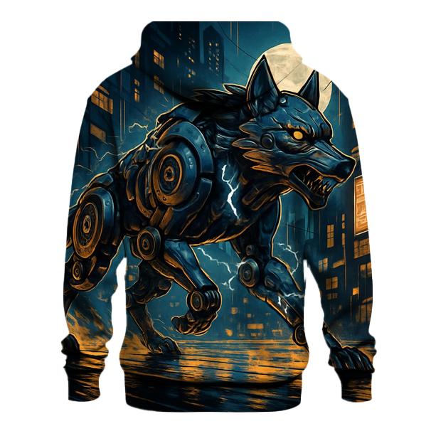 Clockwork Alpha embroidered hoodies