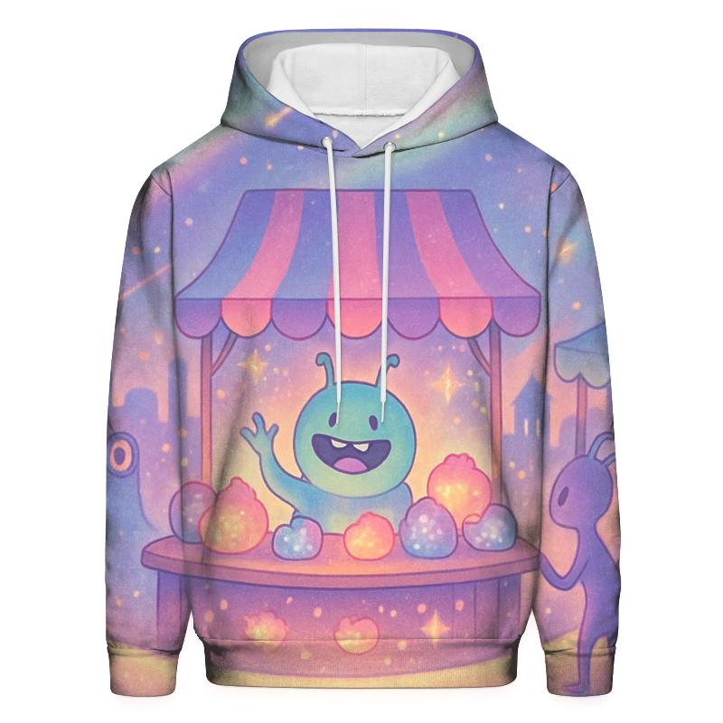 Pastel Meteor Market graphic hoodies