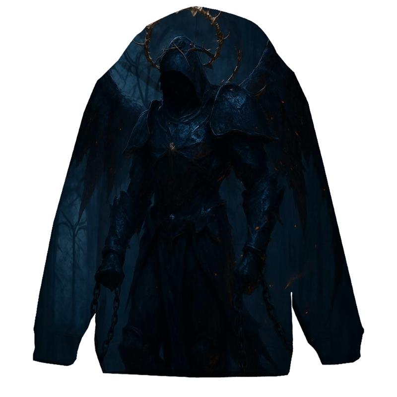 Cursed Cathedral Sentinel premium hoodies