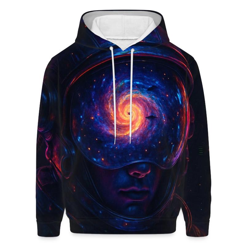 Quantum Voyager Portrait custom hoodies