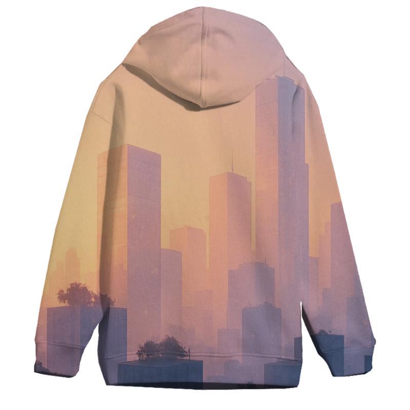 Lavender City Afterlight printed hoodies