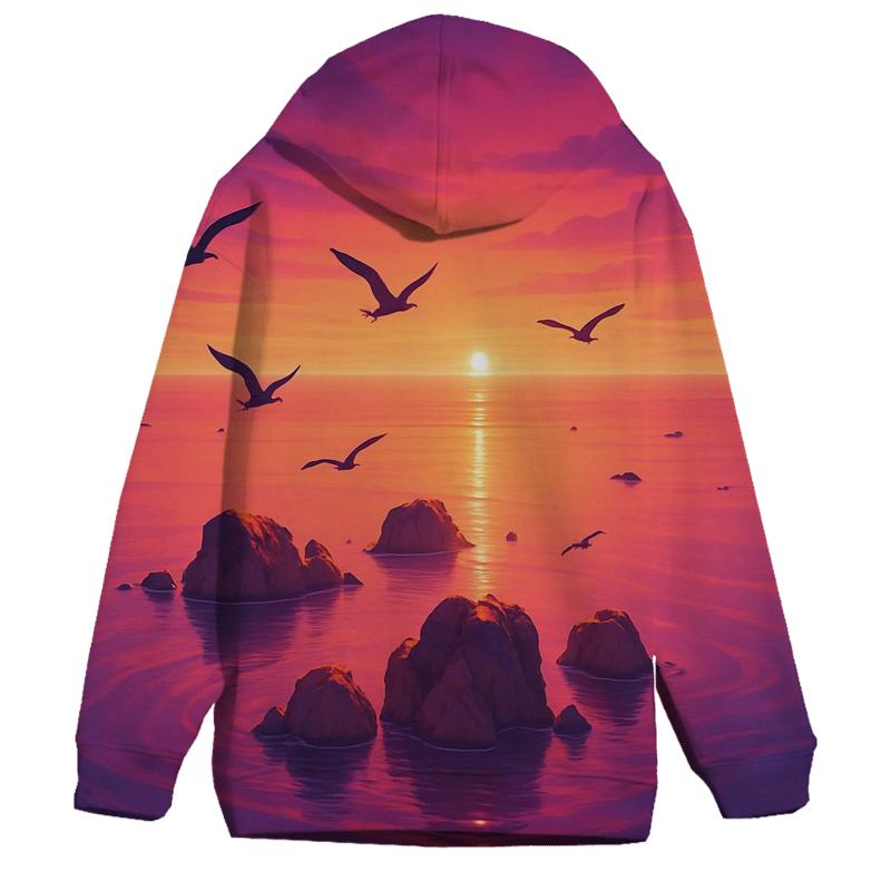 Twilight Archipelago Reflection printed hoodies