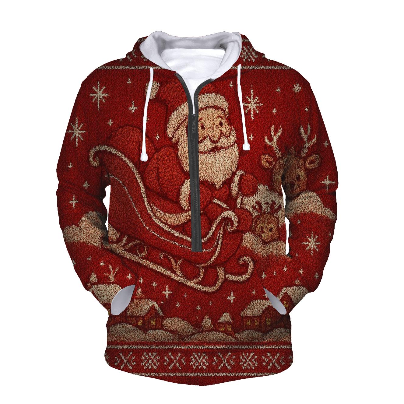 Santa Sleigh Patrol hoodie designs