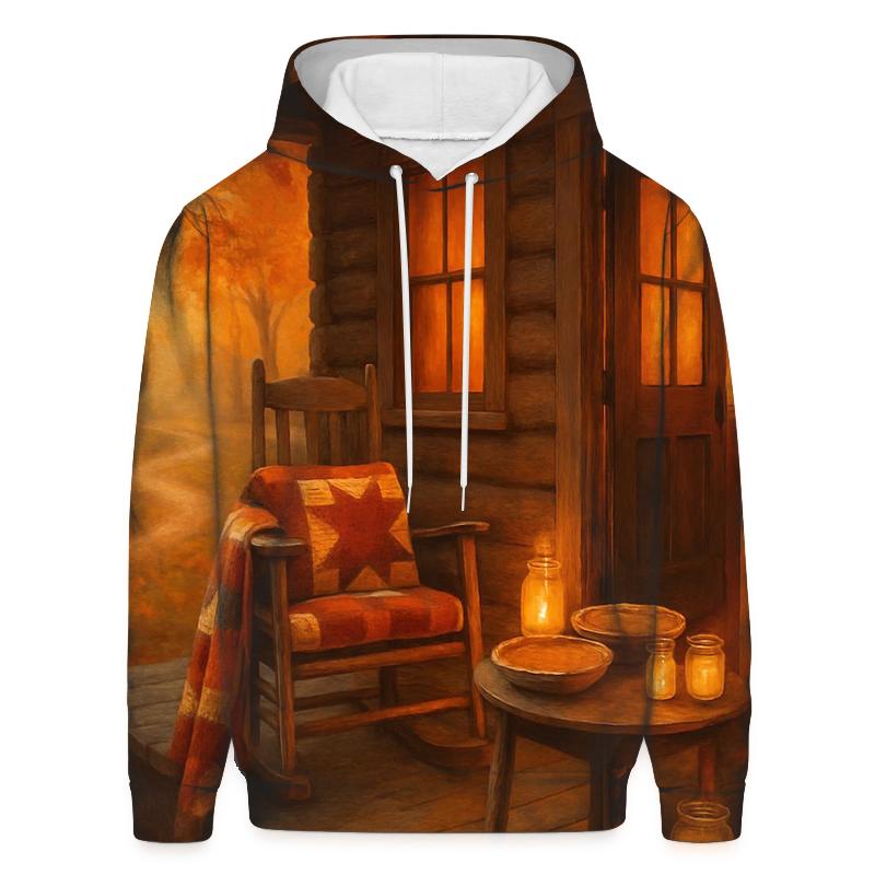 Thankful Cabin Sunset heavyweight hoodies