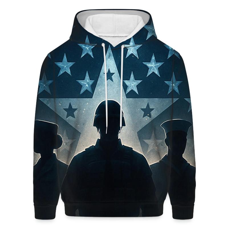 Stars Of Service pullover hoodies