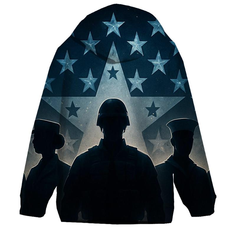 Stars Of Service pullover hoodies