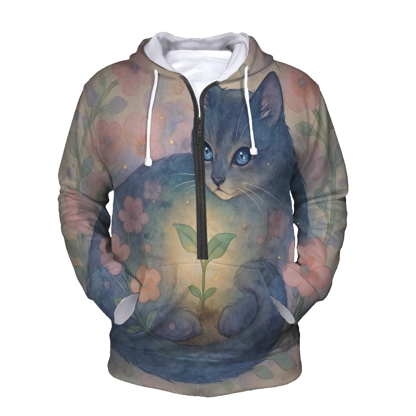 Mystic Garden Guardian graphic hoodies