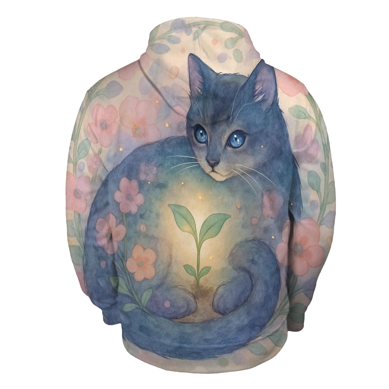 Mystic Garden Guardian graphic hoodies