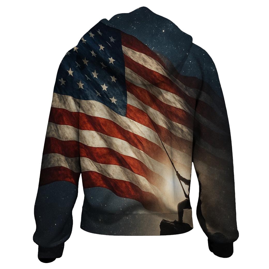 Stellar Banner Flight designer hoodies