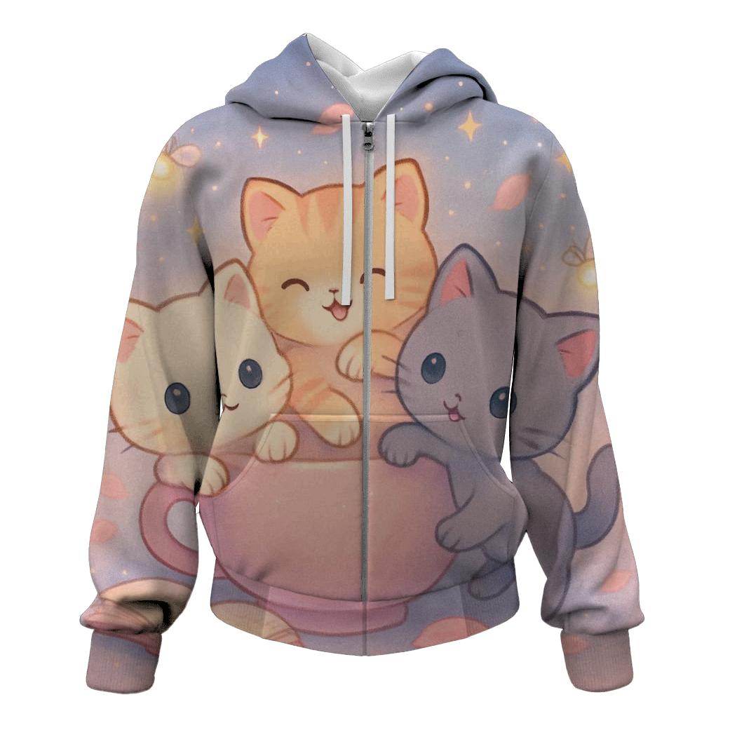 Stargazer Tea Party premium hoodies