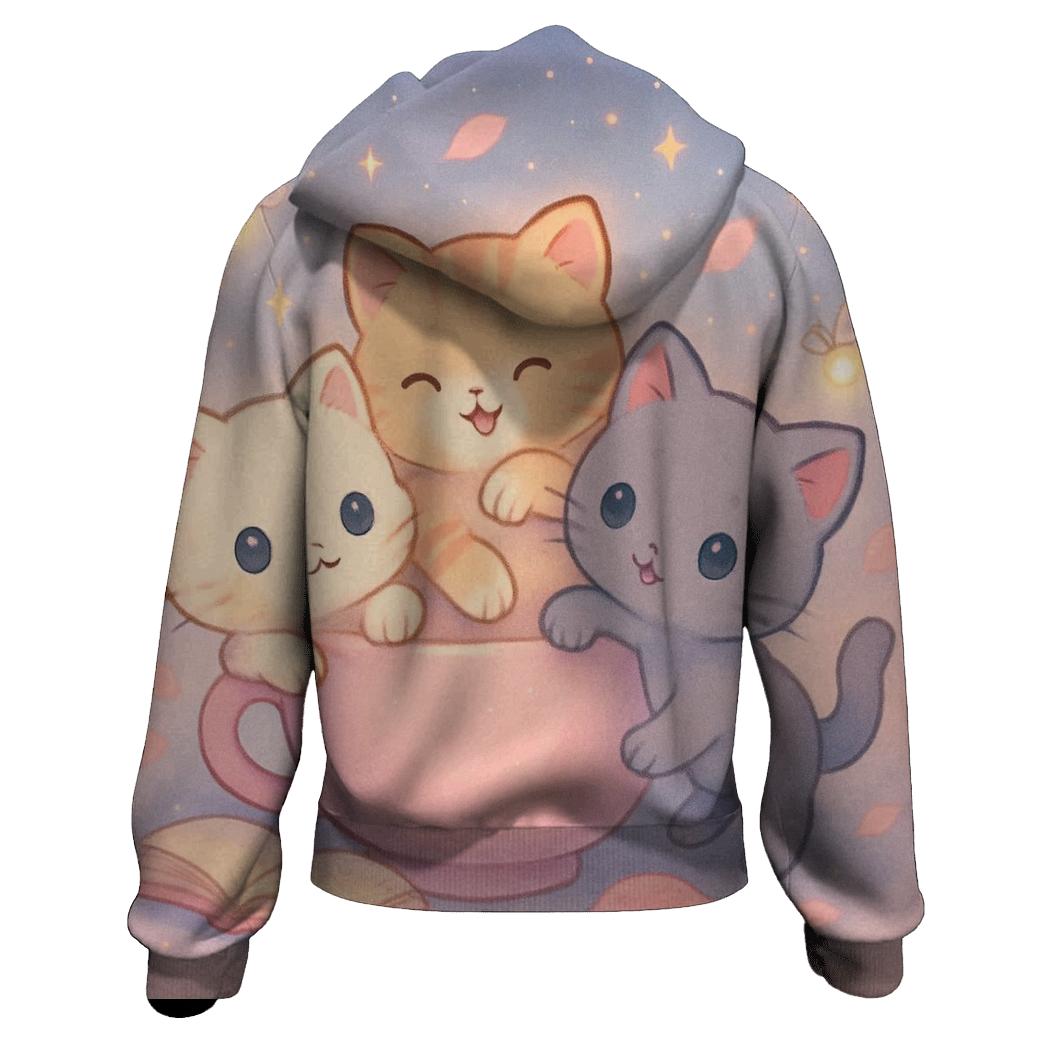 Stargazer Tea Party premium hoodies