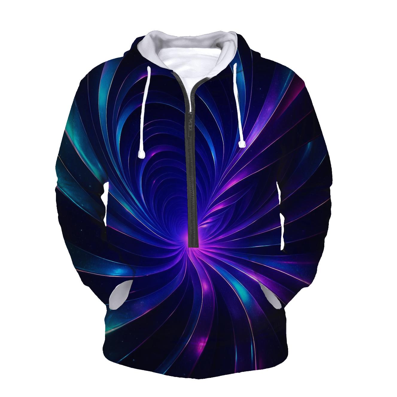 Cosmic Ribbon Tunnel pullover hoodies