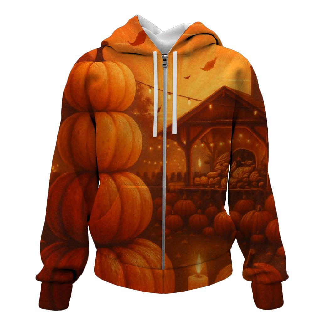 Pumpkin Moon Market lightweight hoodies