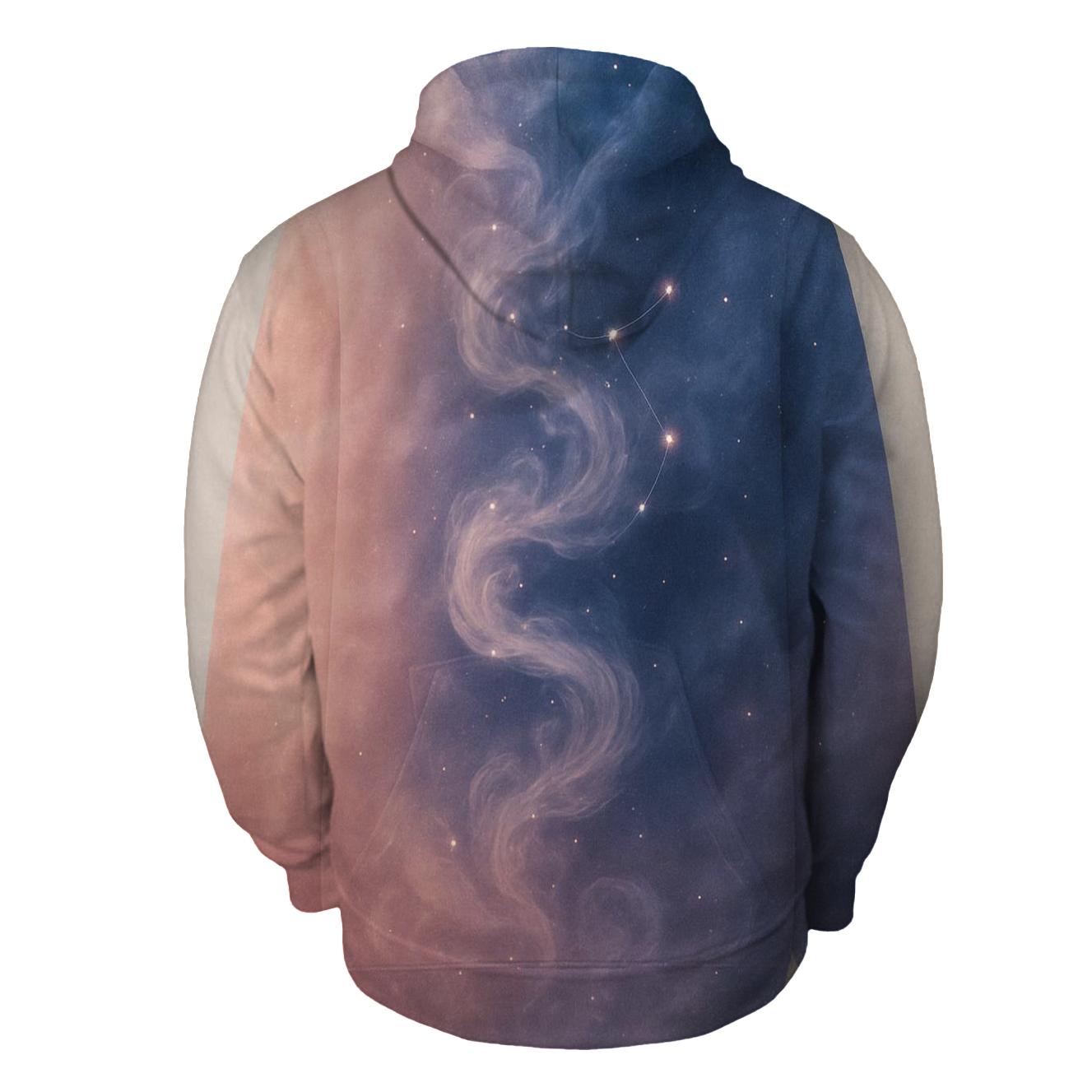 Twilight Smoke Constellation graphic hoodies