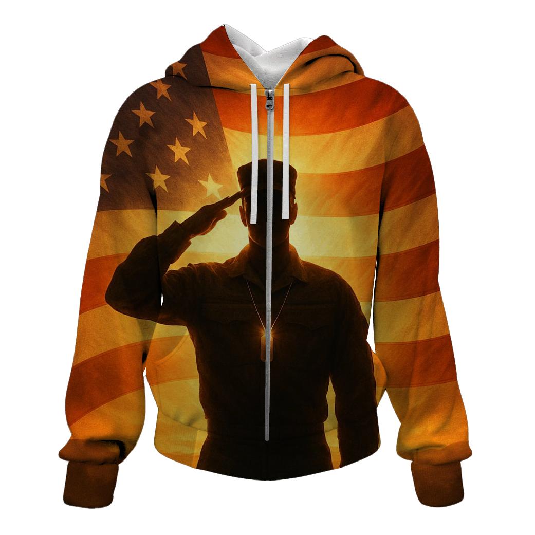 Sunrise Salute heavyweight hoodies