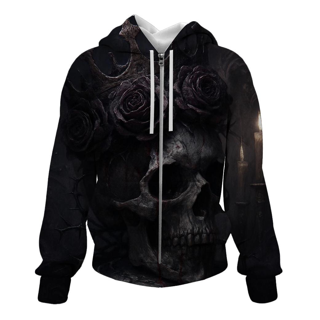 Decaying Crown Of Thorns lightweight hoodies