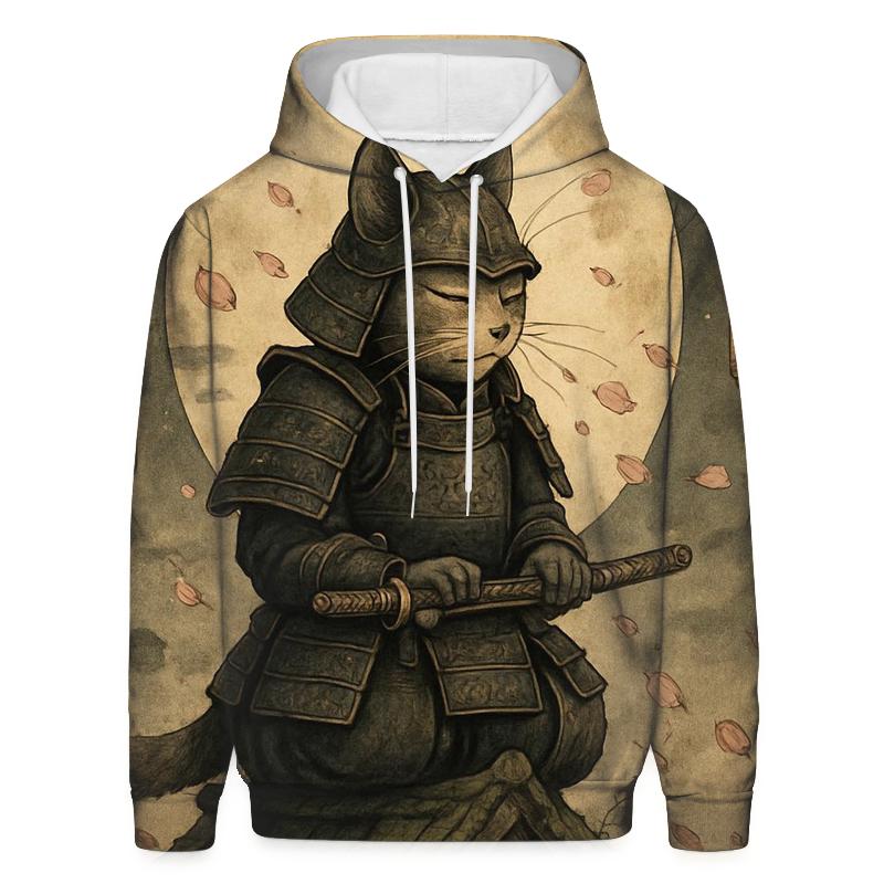 Samurai Moon Whisper pullover hoodies