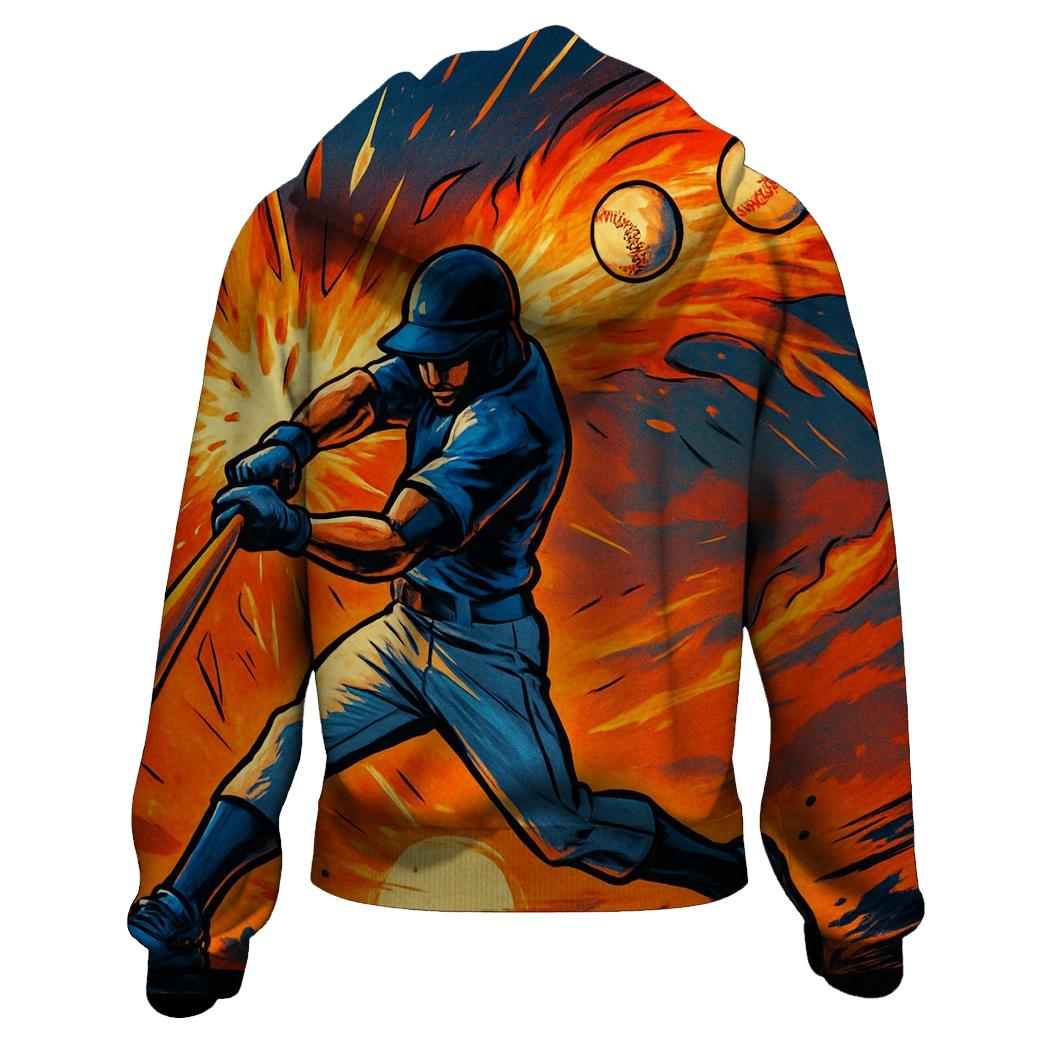 Sunset Homer Burst hoodie trends