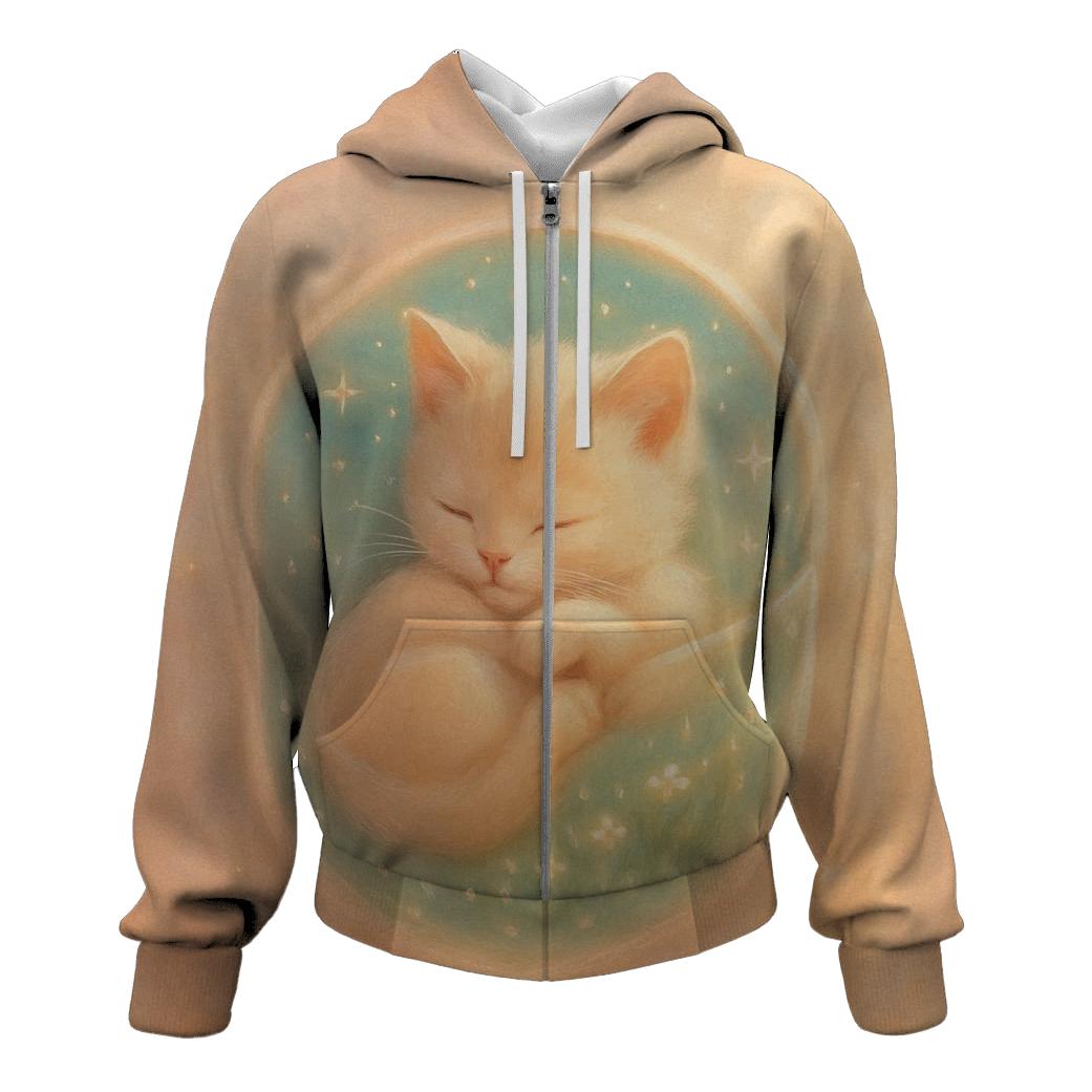 Pocket Universe Nap embroidered hoodies