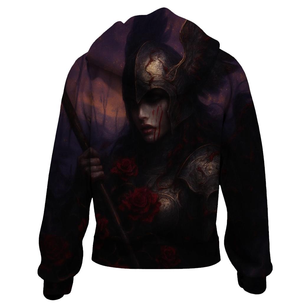 Bloodrose Valkyrie designer hoodies