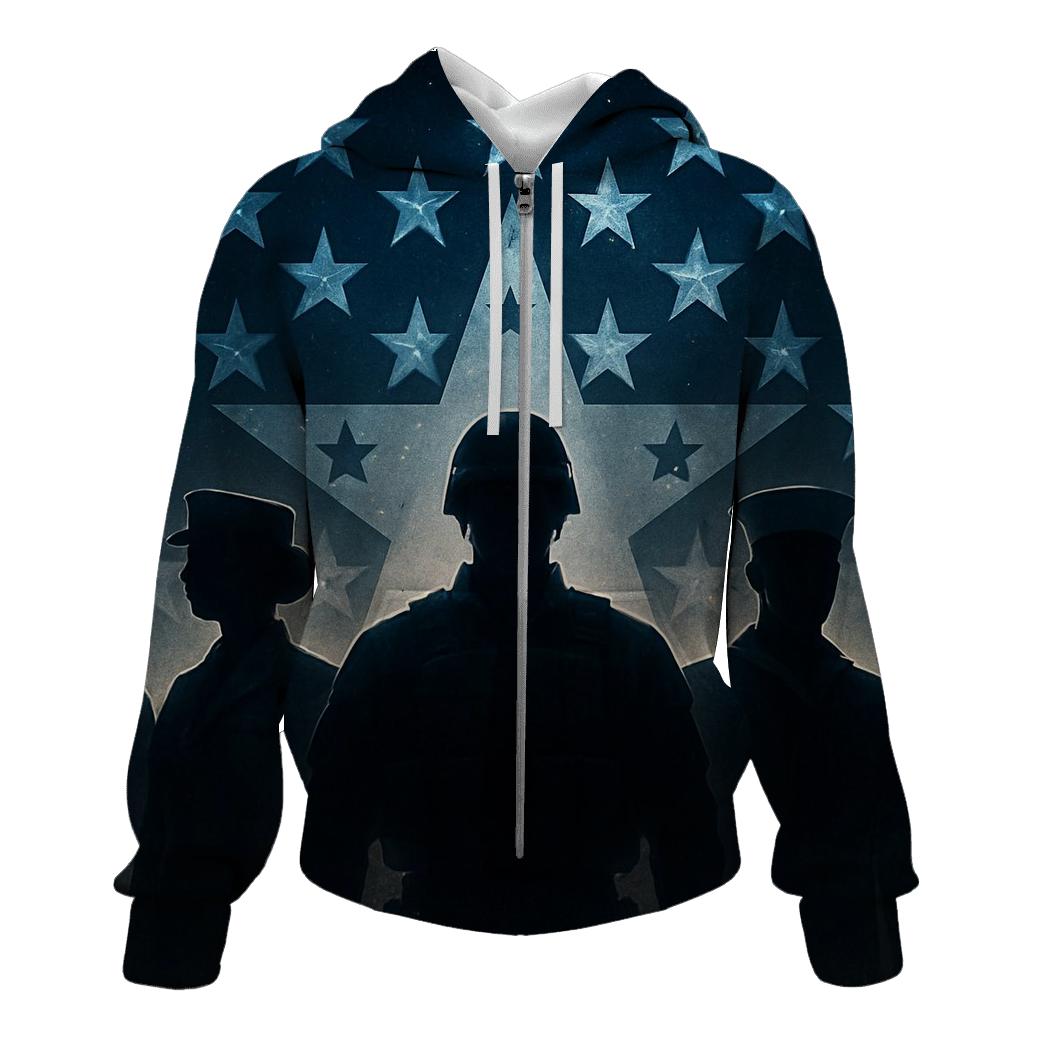 Stars Of Service hoodie styles