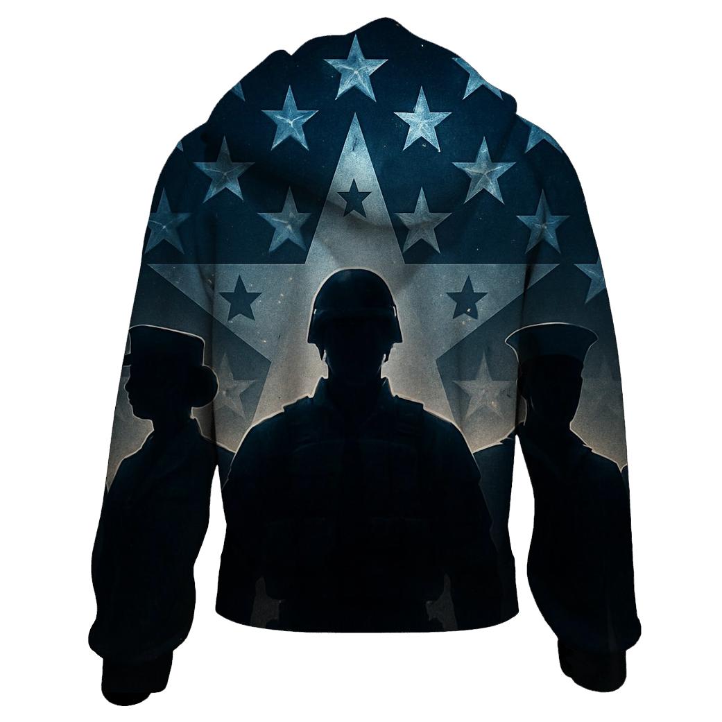 Stars Of Service hoodie styles