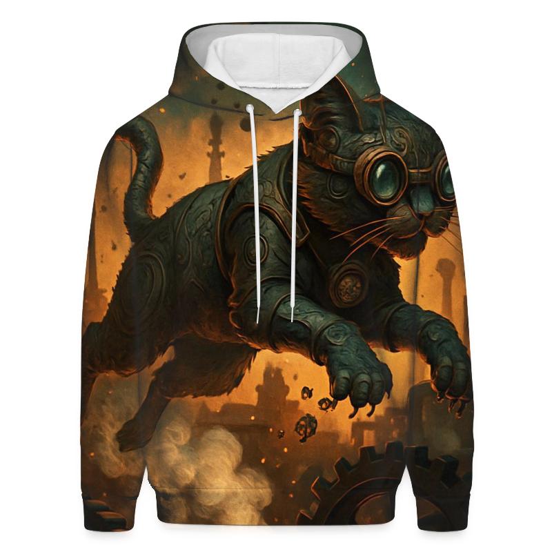Rogue Mechanicat zip-up hoodies