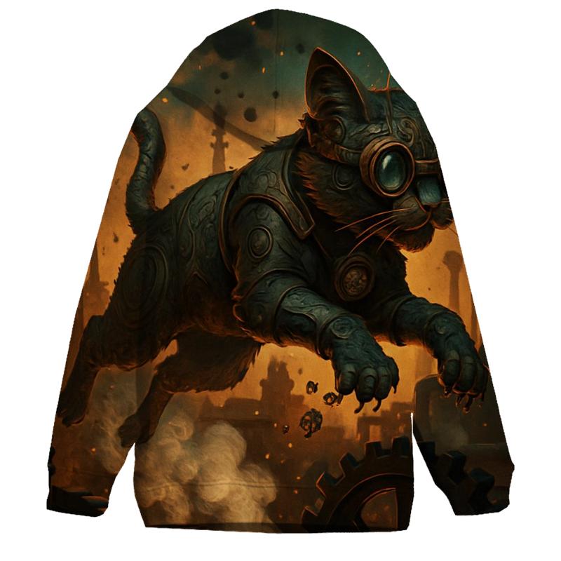 Rogue Mechanicat zip-up hoodies