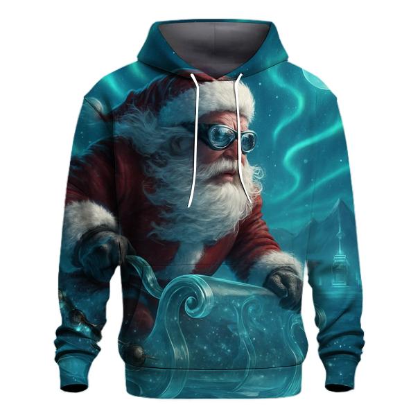 Aurora Sleigh Rider Santa hoodie trends