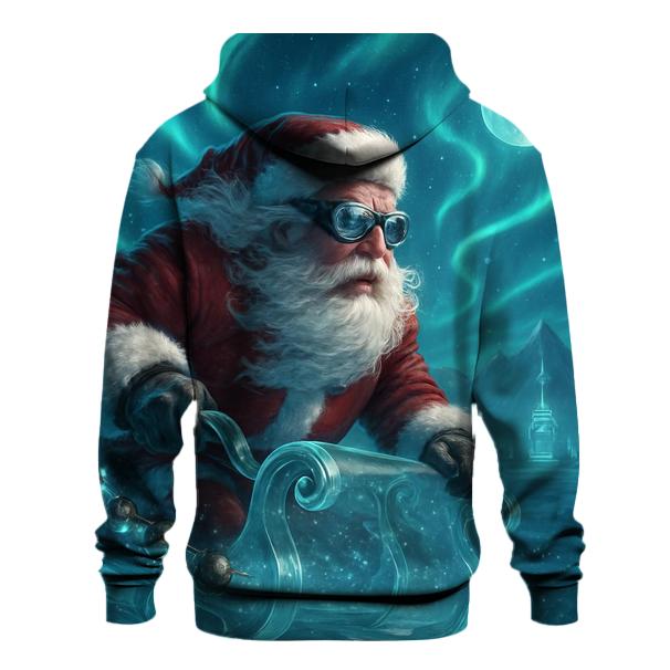 Aurora Sleigh Rider Santa hoodie trends