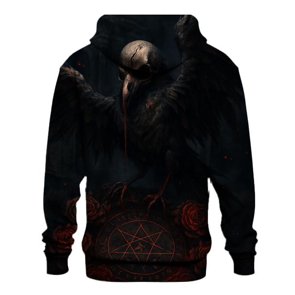 Infernal Raven Pact heavyweight hoodies