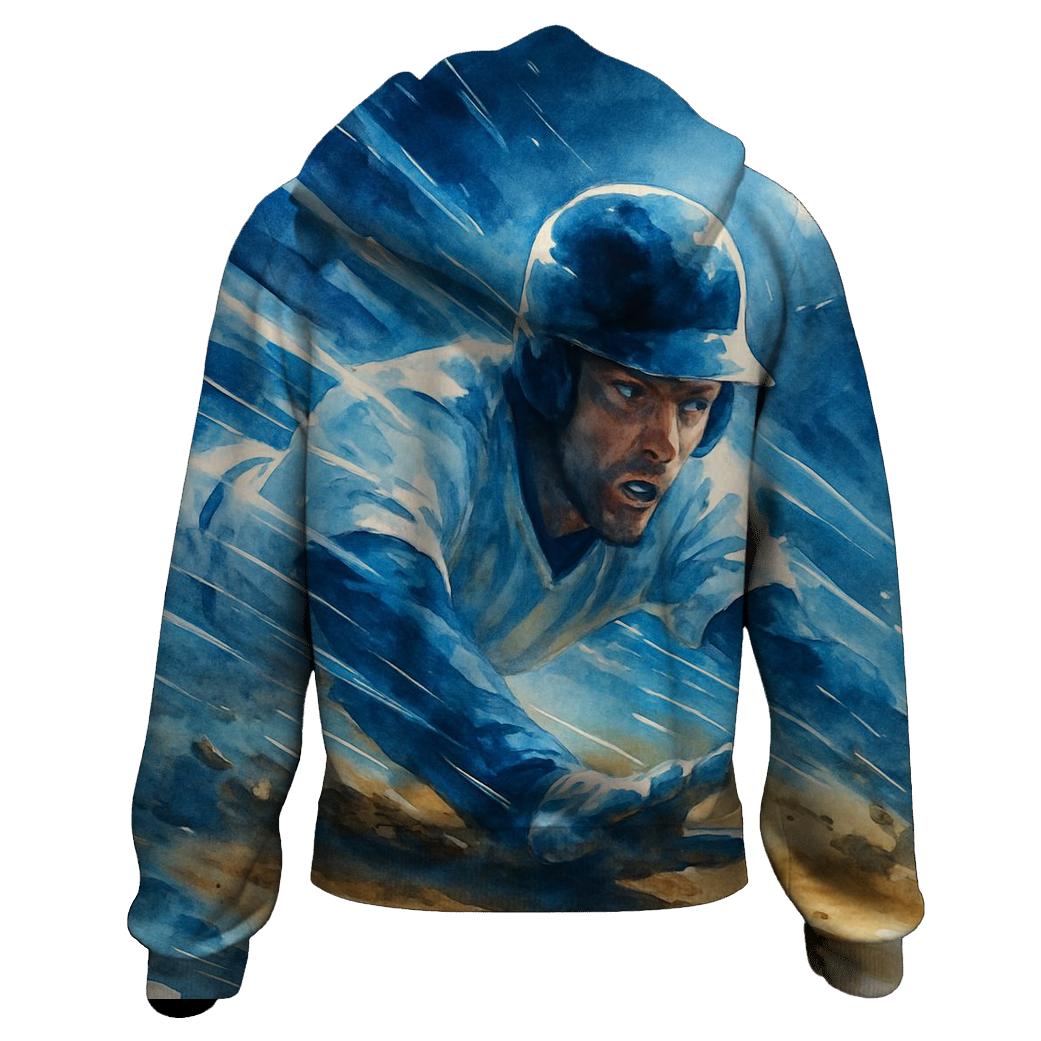 Glide Of The Base Runner zip-up hoodies