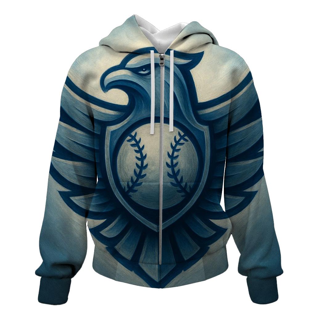 Blue Jays Crest Momentum lightweight hoodies