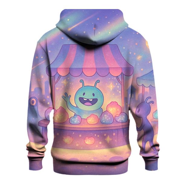 Pastel Meteor Market zip-up hoodies