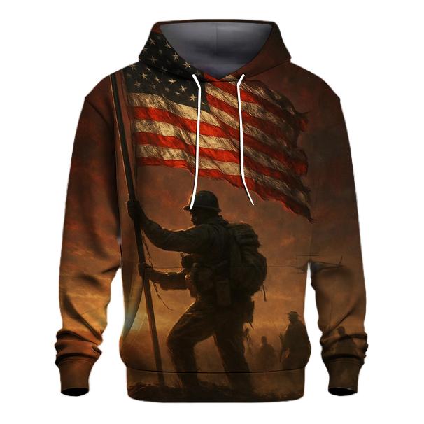 Dawn Sentinel Flag designer hoodies