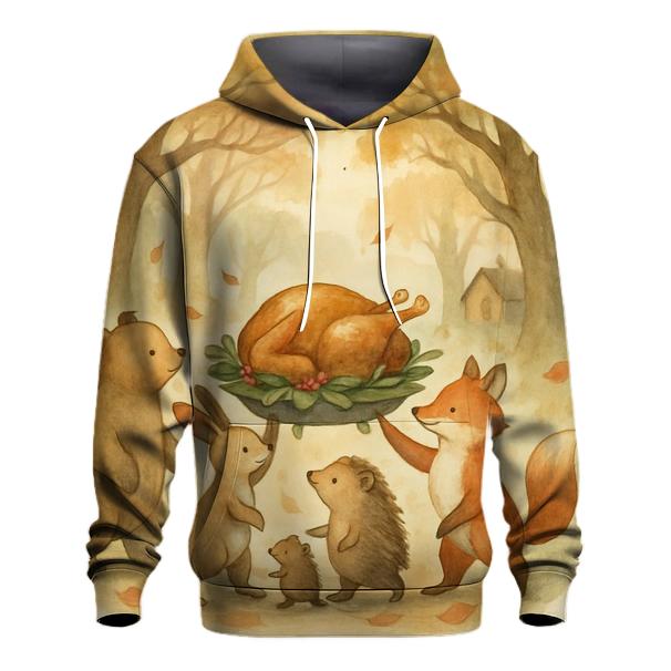 Woodland Feast Parade premium hoodies
