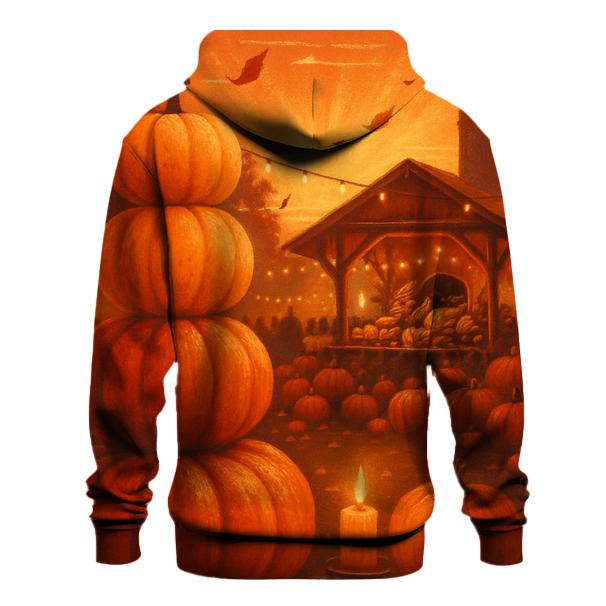 Pumpkin Moon Market graphic hoodies
