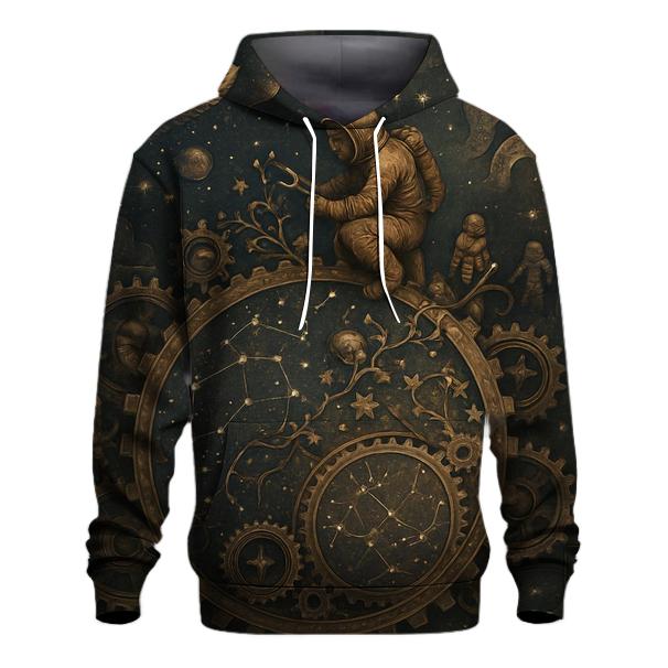 Clockwork Constellation Garden heavyweight hoodies