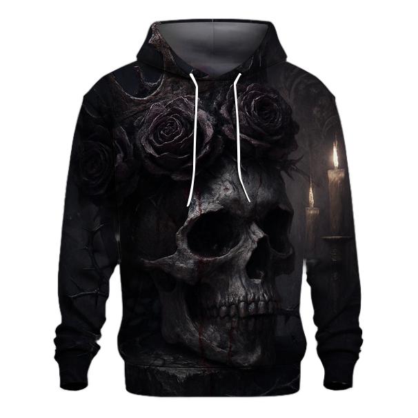 Decaying Crown Of Thorns zip-up hoodies