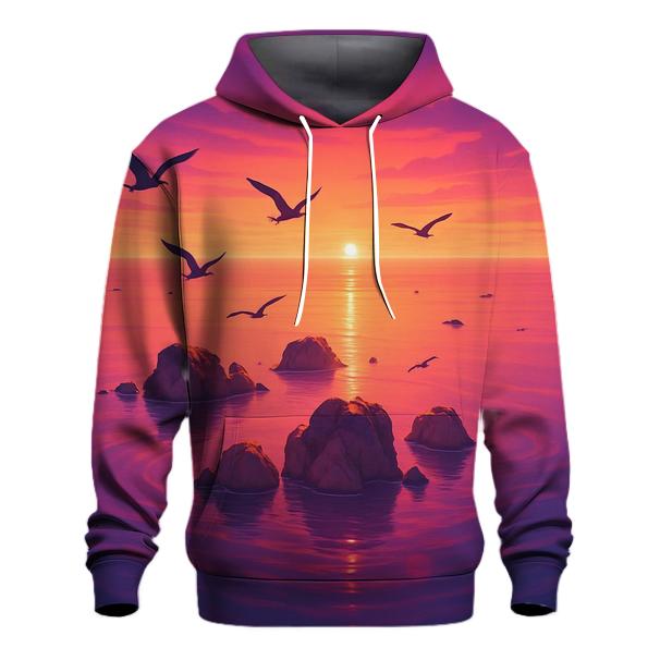 Twilight Archipelago Reflection graphic hoodies