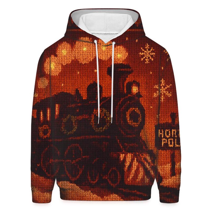 North Pole Express Poster hoodie designs