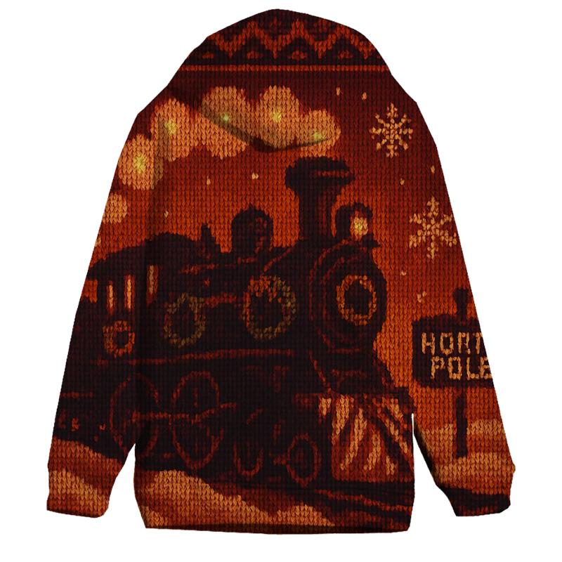 North Pole Express Poster hoodie designs