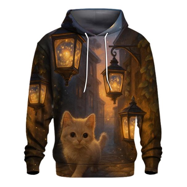 Lantern Alley Purrcade graphic hoodies
