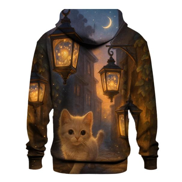 Lantern Alley Purrcade graphic hoodies